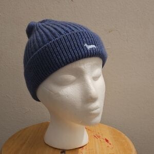 Harmont & Blaine Blue Knit Beanie
